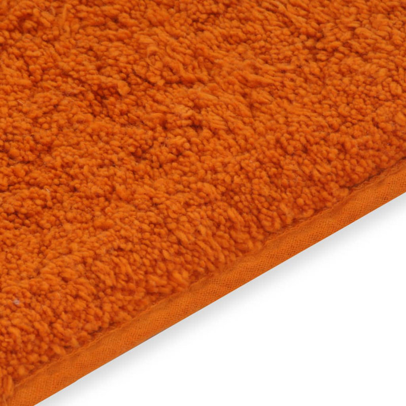 Aaliyahrose 2 Piece Bath Mat Set, Orange