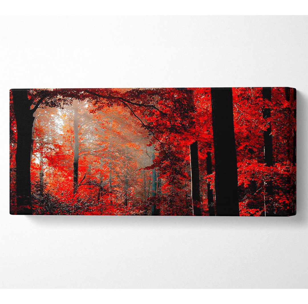 Red Forest Delight - Druck