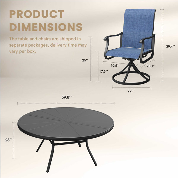 Dimensions du produit