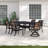 Harland 6 - Person Metal Patio Dining Set with Rectangular Table