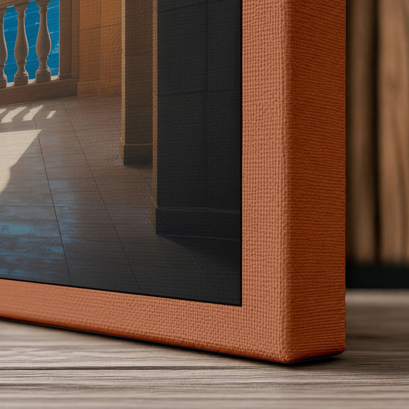Print, 18x12 - 45.7 x 30.5 cm, Terracotta Border
