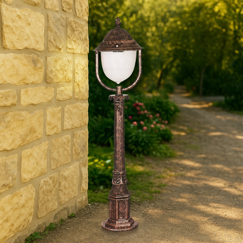 45'' Tall Vintage Outdoor Floor Lamp