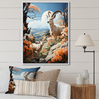 «Ourzazate Goat Mountain Explorer Pastoral II», reproduction sur toile