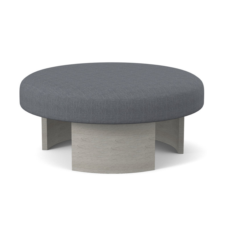 Repose-pieds Eclipse, Bisque, 100% polyester Elise Harbor