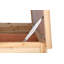 Clapier double pour lapins et enclos à 2 étages avec rampe et toit plat à charnières TRIXIE, pour lapins ou cochons d'Inde-31724722