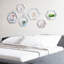 Tablette flottante hexagonale 3 tablettes-689529796