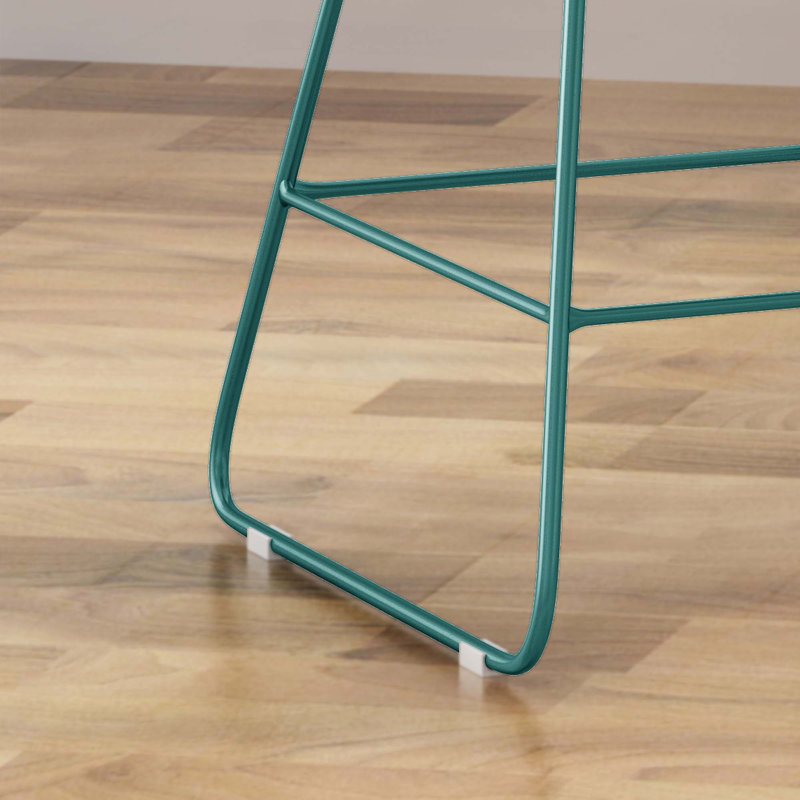Tabouret de comptoir pour îlot de cuisine Niez, Beige, Vert