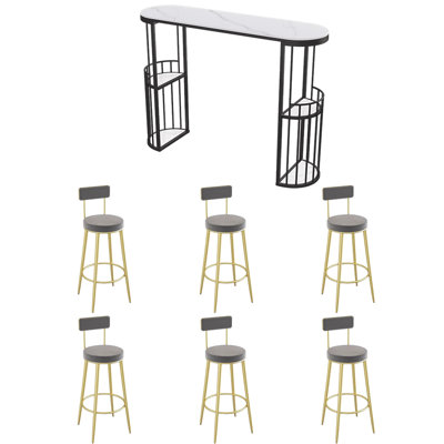 Modern kitchen bar tables and chairs