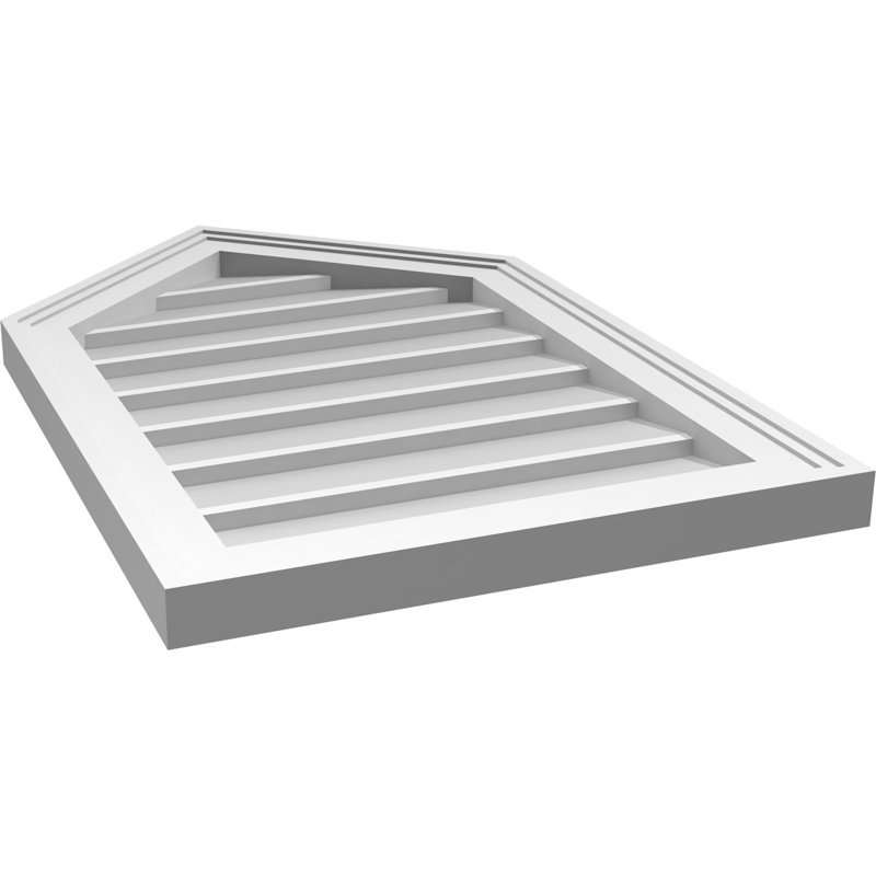Ventilateur à pignon en uréthane non-fonctionnel Signature, H 28 po x l 18 po x P 1,5 po