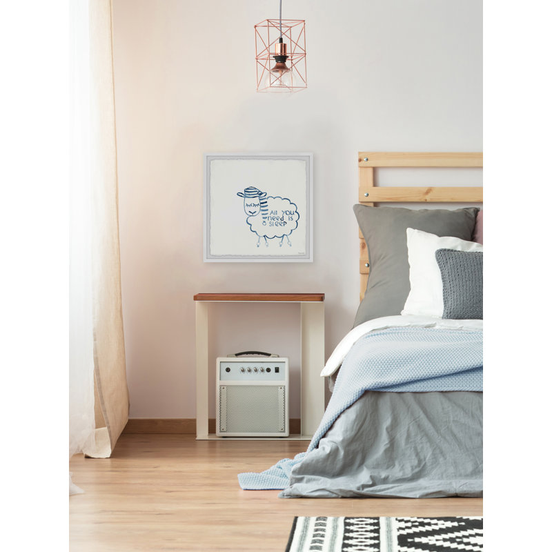All You Need Is Sleep by Marmont Hill - Single Picture Frame Print, 51cm H x 51cm W x 3.81cm D