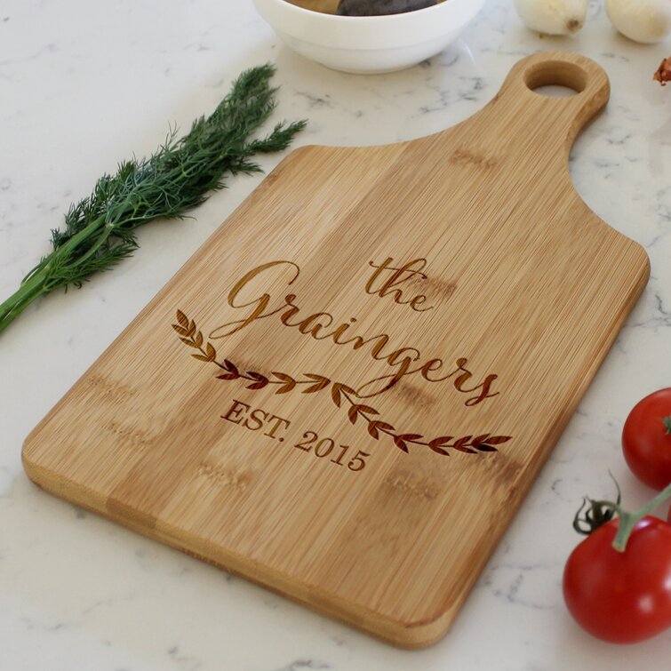 Gracie Oaks Ohalloran Bamboo Cutting Board & Reviews | Wayfair