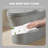 1.1/1.60 Gallon Dual-Flush Integrated Water-Saving Toilet, Extended Comfort Height Floor-Mounted, Light Gray-121323918