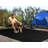 House, Home and More Outdoor Artificial Turf with Marine Backing – Jet Black – Spectrum Series .25 Inch Pile Height-466307076