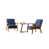 100 % lin bleu marine est en rupture de stock