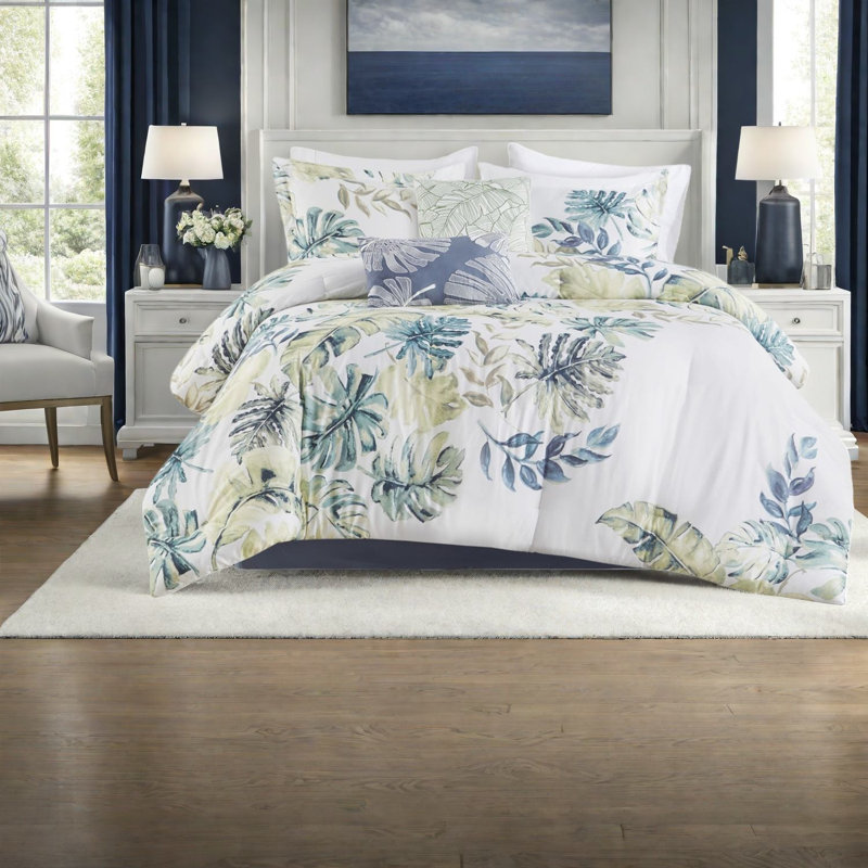 Lush Coastal Bedding Sets In Premium Cotton For Home Comfort