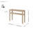 Newcastleton 43'' Solid Wood Console Table-1806449307