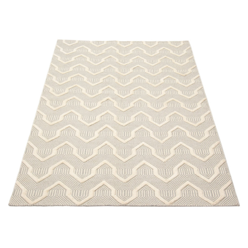 Wool Chevron Indoor Rug