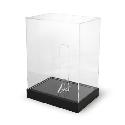 Tielo Sports Cases 25cm W 17cm D Plastic/Acrylic Ball / Puck Case