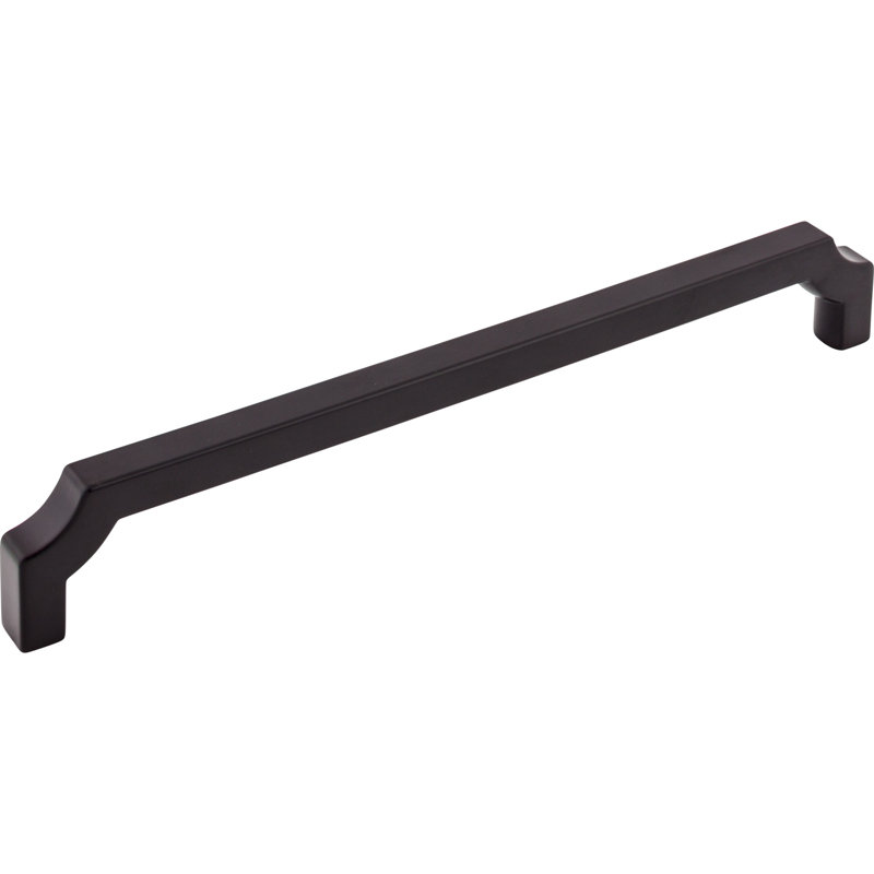 Davenport Appliance pull, 18" Center to Center, Flat Black