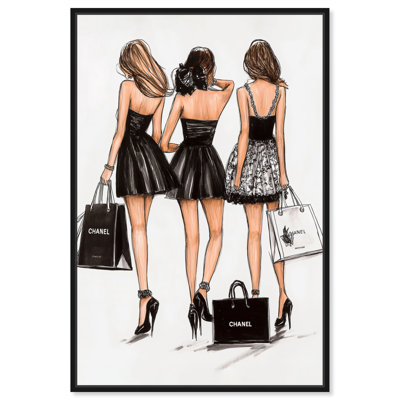 The Muse I, Illustration d'art sur toile par Art Remedy