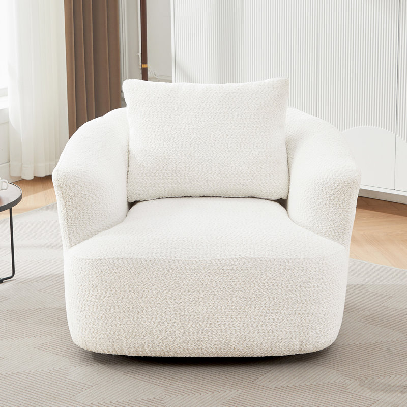 Chaise pivotante à 360 °, Beige