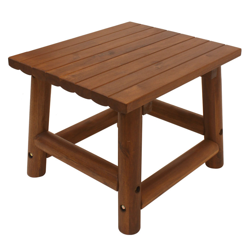 Rectangular Acacia Outdoor Side Table