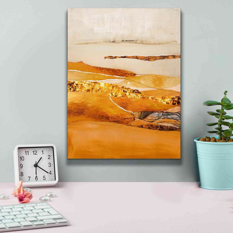 «Jeisyville Element Fire on Canvas» par Design Fabrikken, reproduction, H 16 po x l 12 po x P 0,75 po