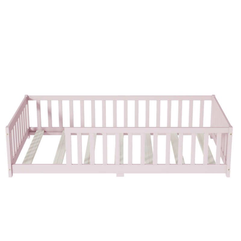 Espace de jeu et de sommeil polyvalent pour lit simple en bois d'hévéa