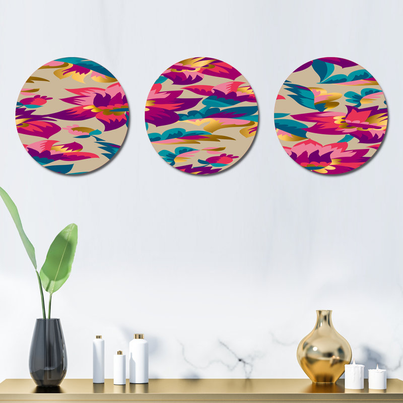 Ensemble de décoration murale 3 pièces