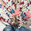 Patriotic/American Berry Table Tree