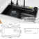 31.4'' L Drop-In Stainless Steel Kitchen Sink