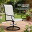 Ensemble de 2 chaises d'extérieur, chaises pivotantes-1958424988
