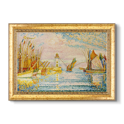 Le phare de Groix, 1925 - Paul Signac - Toile encadrée sur mesure