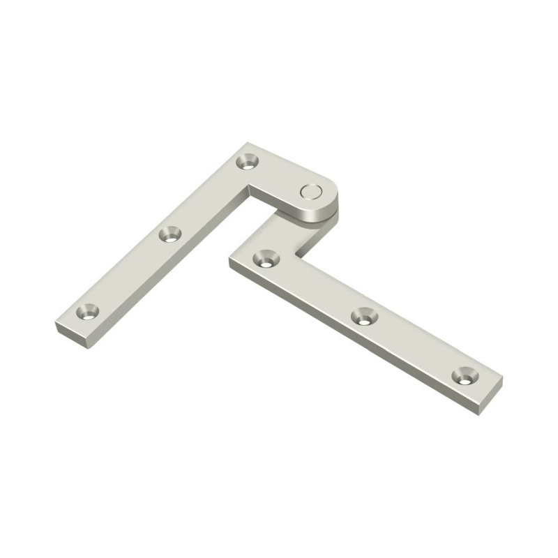 99'' x 16'' Butt Bearing Hinge, Polished Nickel