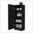 Miami Single Door Pantry, Four Shelves