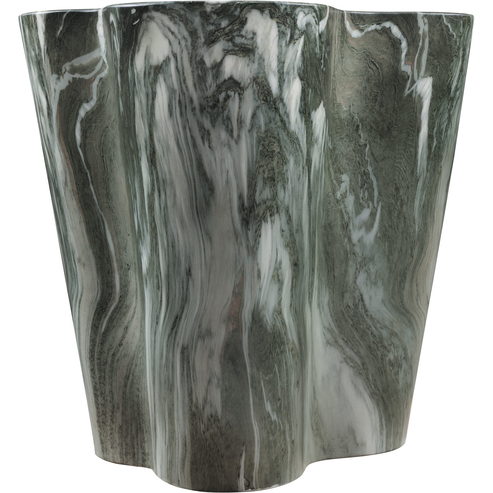 Barrett End Table, 22" H x 22" W x 18" D, Green