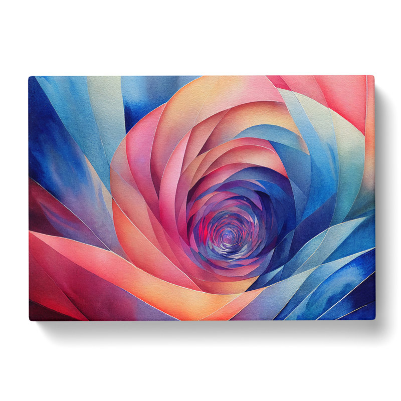 Fractal Art Abstract Vol.1 - Wrapped Canvas, 35cm H x 50cm W x 3cm D