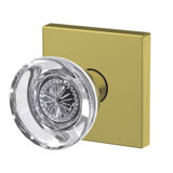 Custom Hobson Hall-Closet and Bed-Bath Glass Knob with Collins Trim