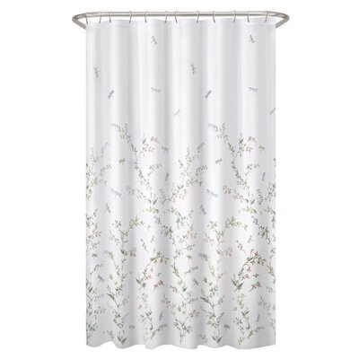 Winston Porter Brimley Floral Shower Curtain & Reviews | Wayfair