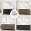 Meuble-lavabo simple avec comptoir en quartz-1057828287
