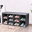 10 Pair Shoe Storage Bench