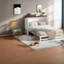 Lit escamotable peu encombrant en bois de pin, polyvalence moderne pour les espaces domestiques