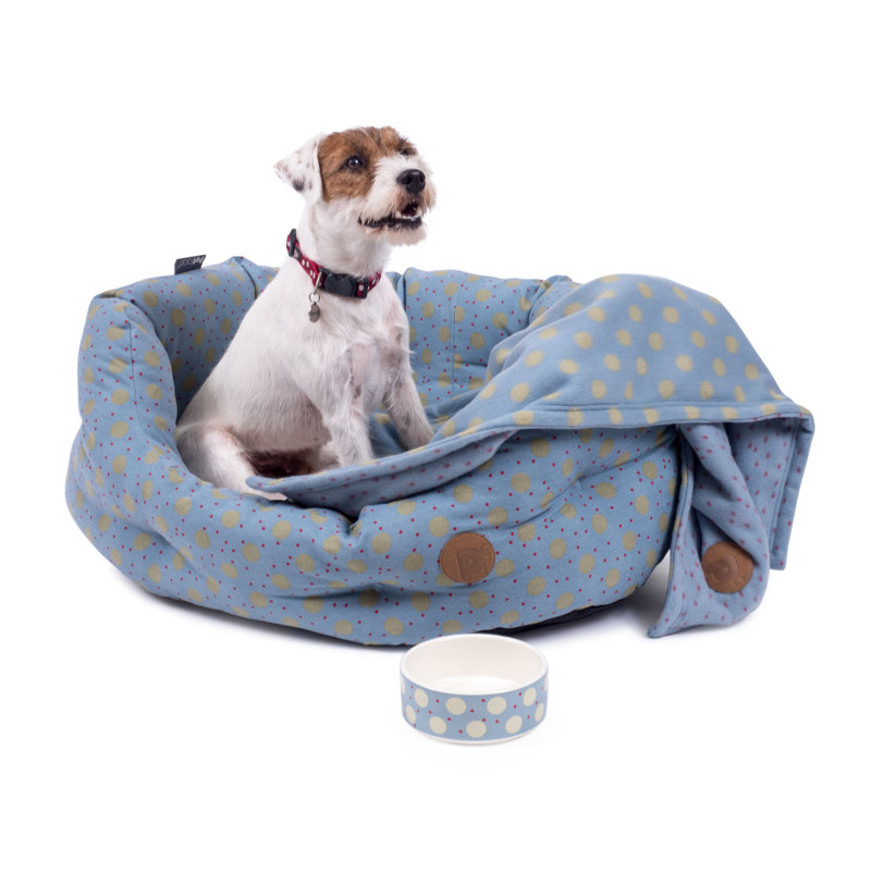 Orthopedic Fleece Pet Bed, Small (55cm W x 50cm D x 26cm H)