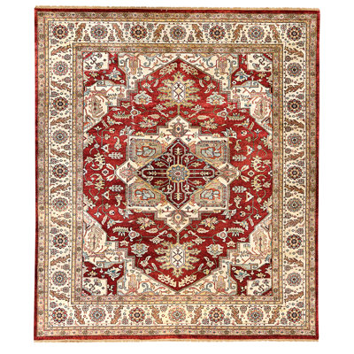 One-of-a-Kind 9'1" X 11'6" Hand Knotted Area Rug