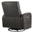 Wyat Sia Geniune Leather Swivel Power Recliner-111633094