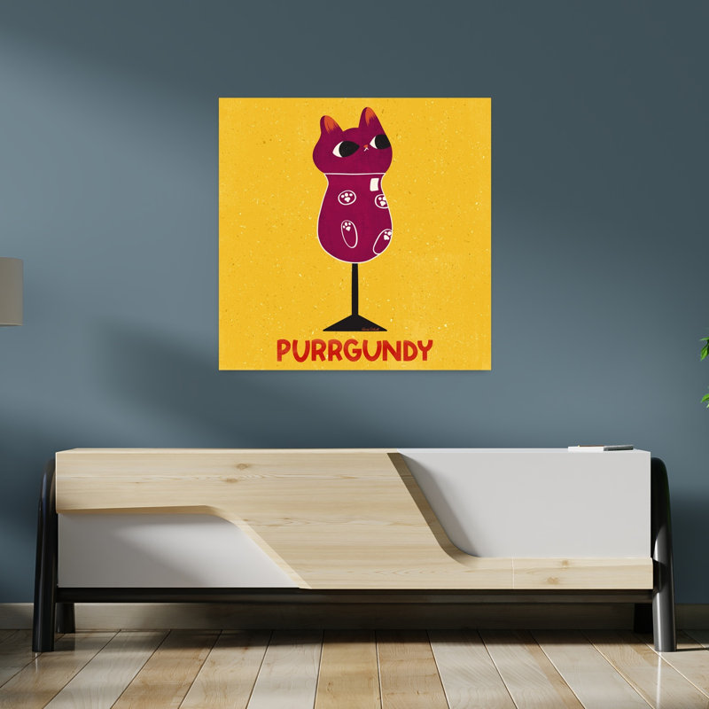 Art contemporain, art contemporain pour chat, H 36 po x l 36 po