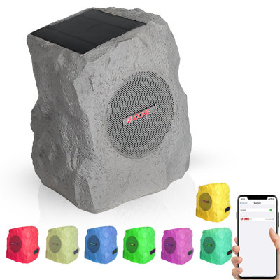  Outdoor Rock Speakers 100w Bluetooth Waterproof Landscape Speaker For Patio Pool Outdoor