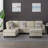 3 - Piece Upholstered Sectional-1140244374