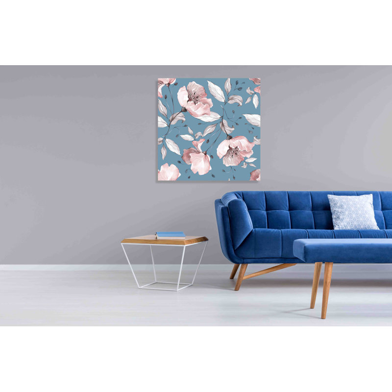 Spring Flowers - Wrapped Canvas Print, 46 cm H x 46 cm W