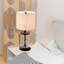 Lampe de table en verre Loydene
